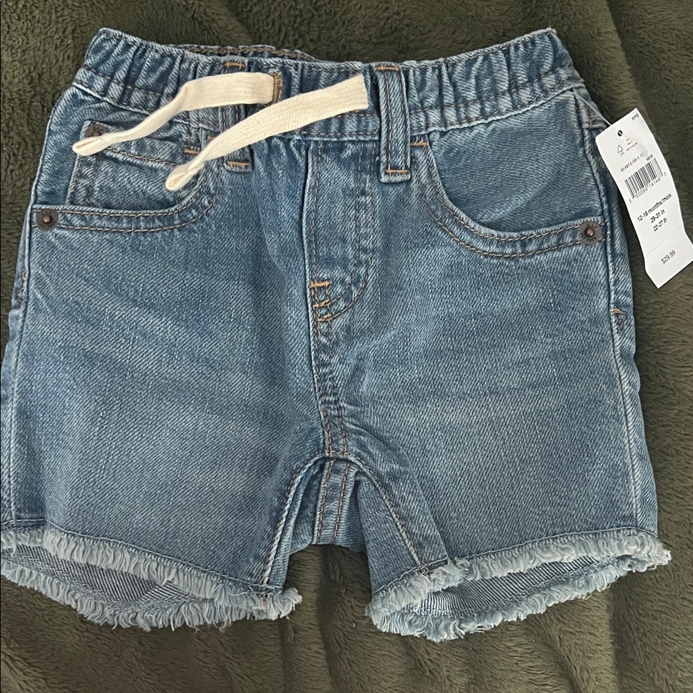 GAP Light Blue Kids Denim Shorts